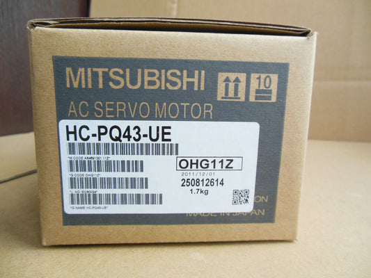 Mitsubishi HC-PQ43-UE Servo Motor HCPQ43UE NEW EXPEDITED SHIPPING DHL / UPS / FedEx