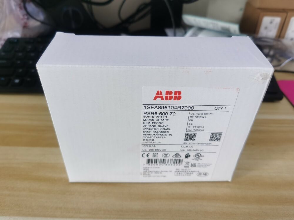 1PC New ABB PSR6-600-70 1SFA896104R7000 Soft Starter In Box Brand