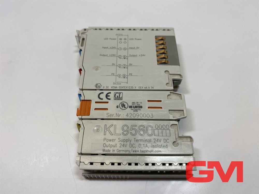 Beckhoff Netzteilklemme KL9560 Power Supply Terminal 24 V Dc / Dc, 0,1 A