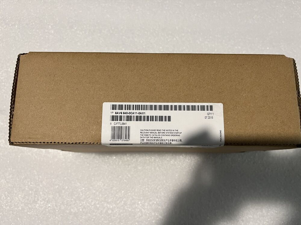 New SIMATIC HMI TP900 With NEW BOX Sealed Siemens 6AV6640-0CA11-0AX1