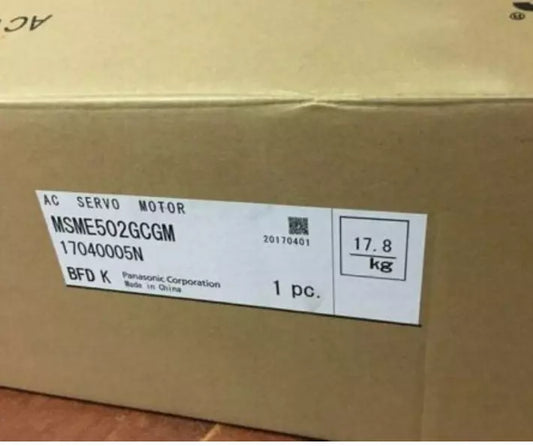 1PC New In Box Panasonic MSME502GCGM Servo Motor Expedited Shipping