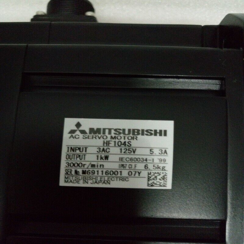 MITSUBISHI SERVO MOTOR HF104S-A42 HF104S NEW ORIGINAL FREE EXPEDITED SHIPPING DHL / UPS / FedEX