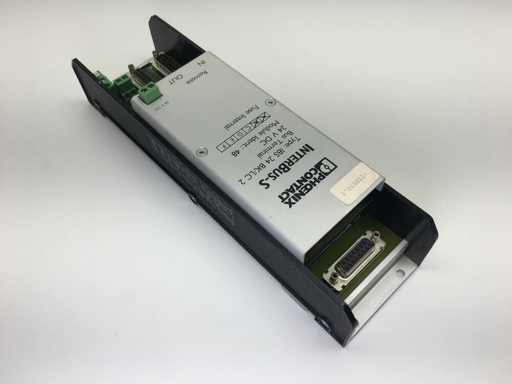 Phoenix Contact INTERBUS-S IBS 24 BK/LC 2 Bus Terminal 2759090 Version B 24V Dc