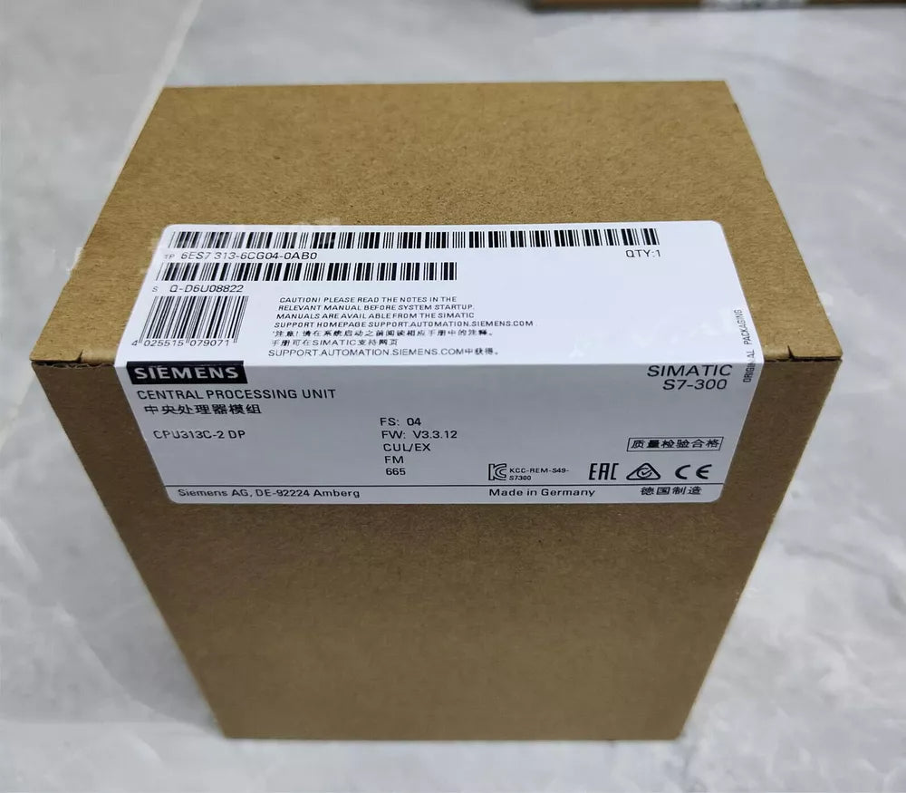 Siemens 6ES7313-6CG04-0AB0 6ES7 313-6CG04-0AB0-