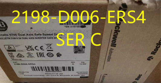 1PC New Allen Bradley 2198-D006-ERS4 Kinetix 5700 Dual Axis Safe Speed Drive DHL / UPS / FedEx