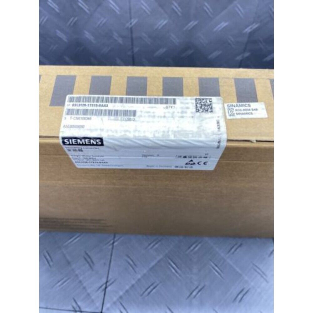 6SL3120-1TE15-0AA3 New Siemens S120 Single Motor Module 6SL3 120-1TE15-0AA3