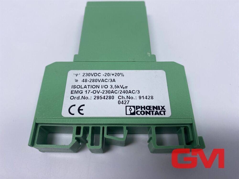 Phoenix Contact Solid-State-Relaismodul 2954280 Relay EMG 17-ov-230ac/240ac/3