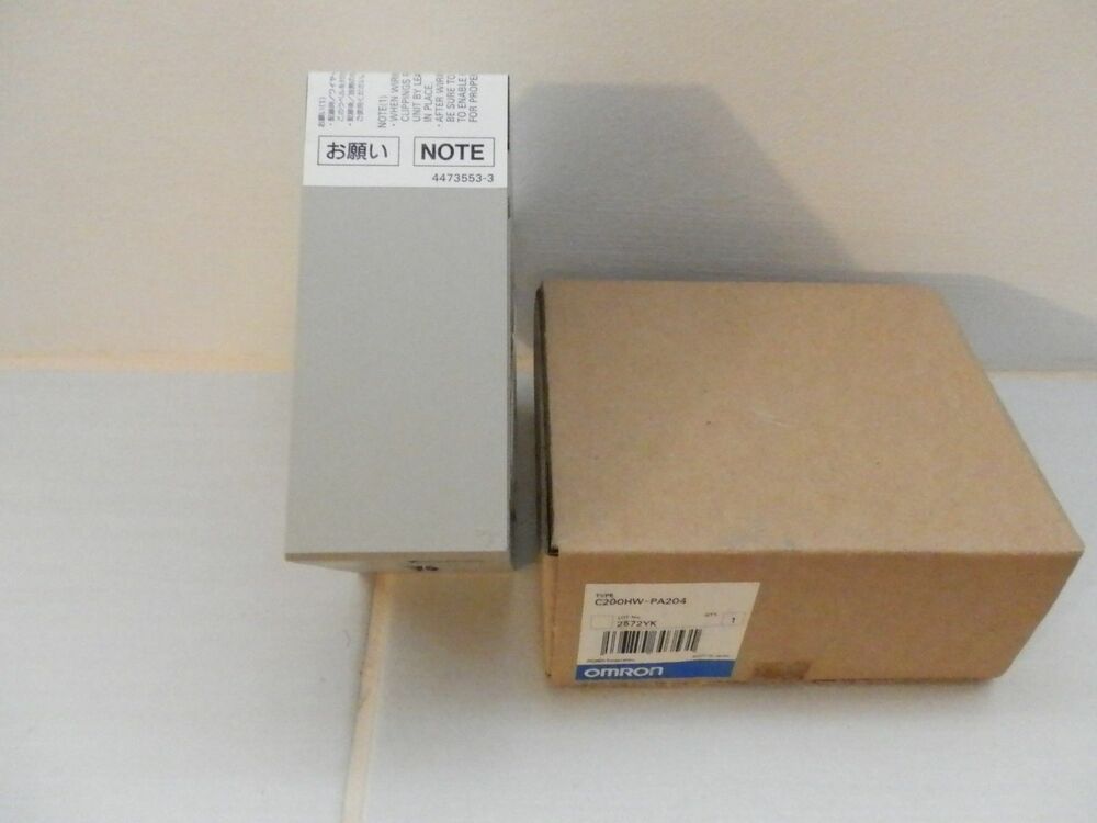 OMRON PLC C200HW-PA204 Module C200HWPA204 New In Box Free Shipping DHL / UPS / FedEx