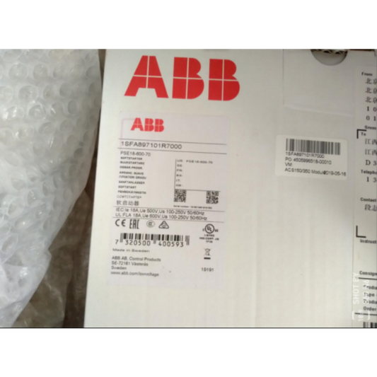 PSE18-600-70 ABB 1SFA897101R7000 Soft Starter Brand New in Box Spot Goods