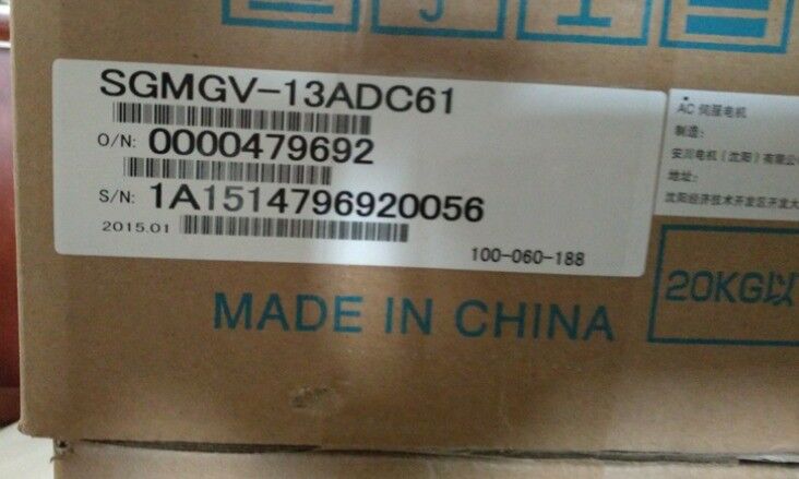 1PC New Yaskawa SGMGV-13ADC61 Servo Motor Expedited Shipping SGMGV13ADC61