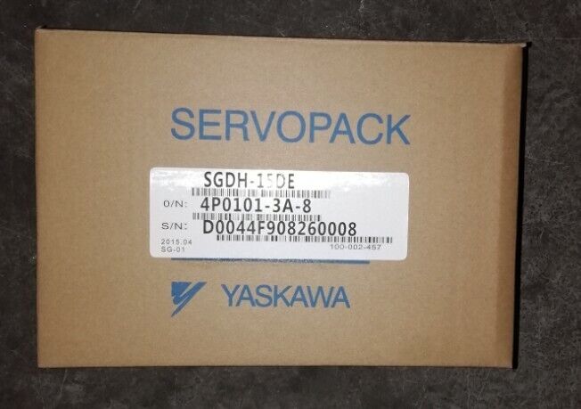 Yaskawa SGDH-15DE AC Servo Drive SGDH15DE New In Box Expedited Shipping DHL / UPS / FedEx