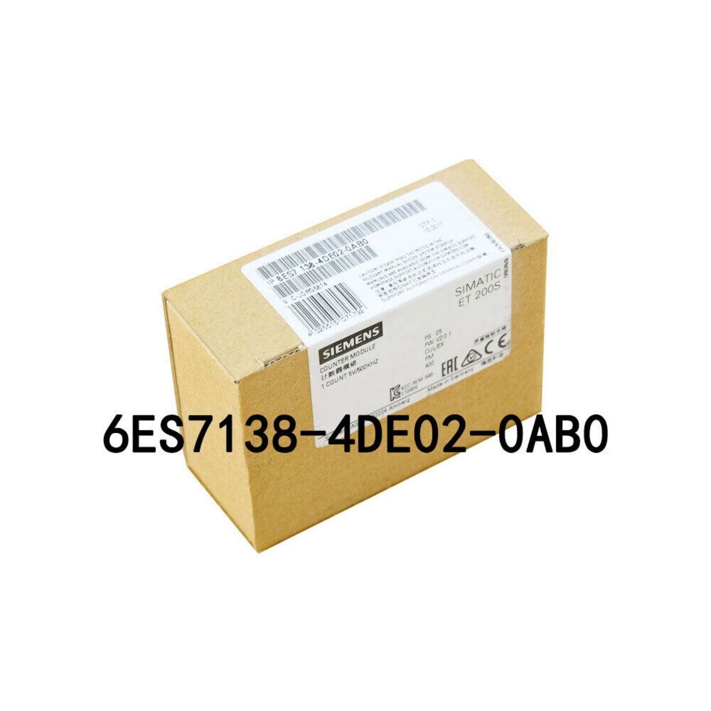 New Siemens Electronics module for ET200S 6ES7138-4DE02-0AB0 6ES7 138-4DE02-0AB0