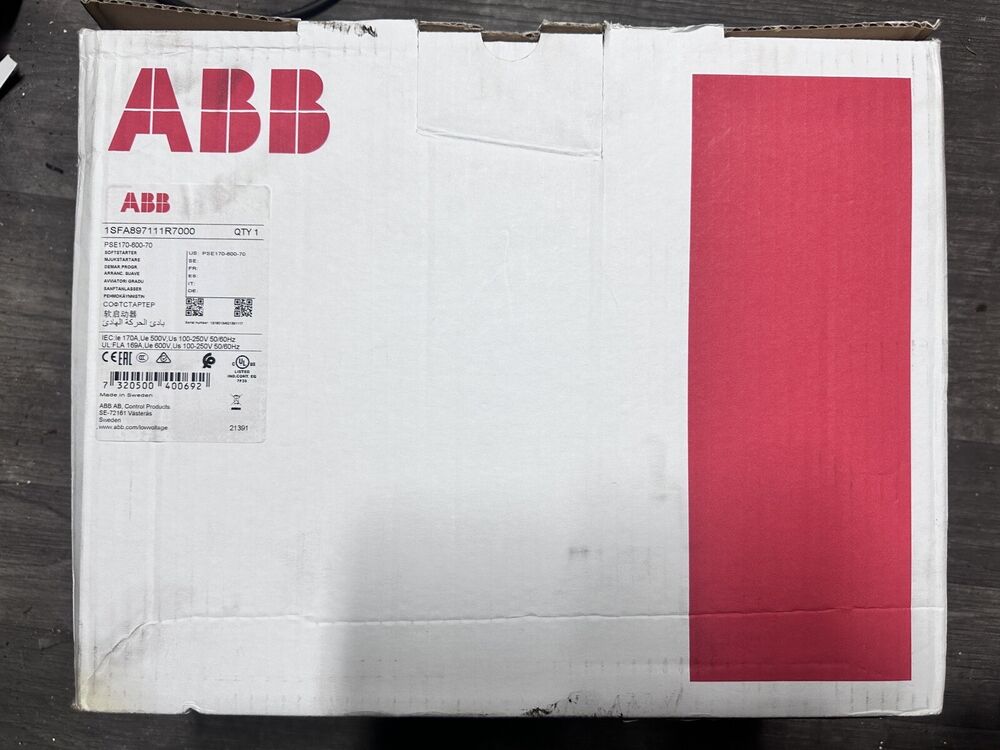ABB PSE170-600-70 SOFT STARTER