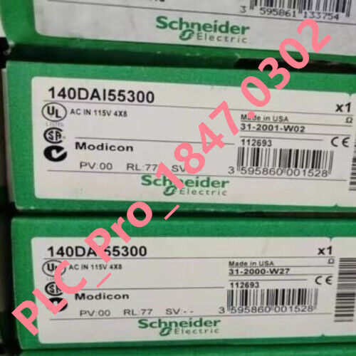 140DAI55300 1PCS Brand New Schneider 140DAI55300 Fast delivery