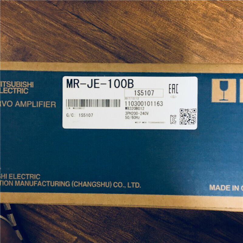 Mitsubishi MR-JE-100B Servo Drive FREE EXPEDITED SHIPPING MRJE100B NEW DHL / UPS / FedEx