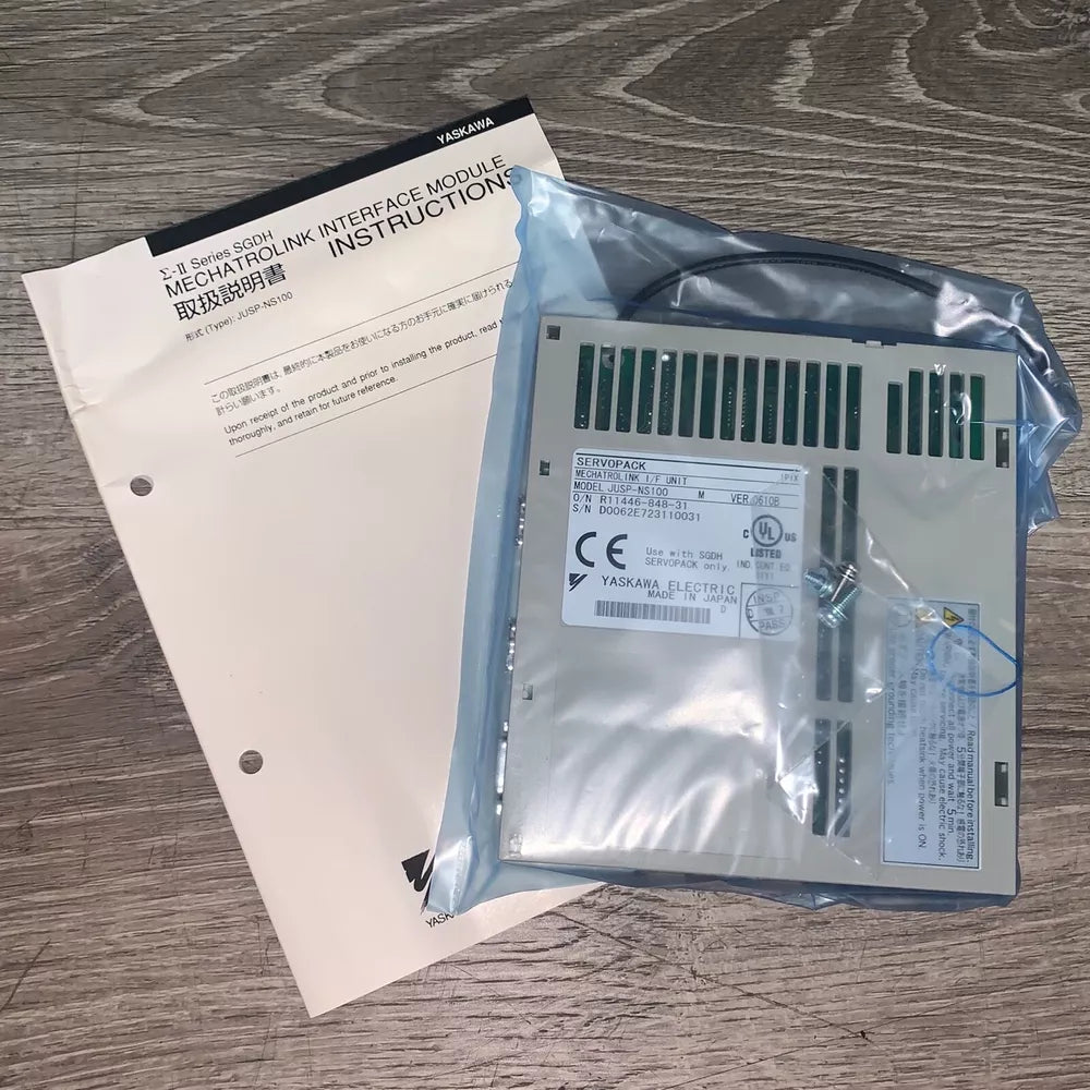 1PC New Yaskawa JUSP-NS100 Servo Motor Expedited Shipping