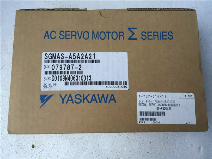 1PC New Yaskawa SGMAS-A5A2A21 Servo Motor Expedited Shipping