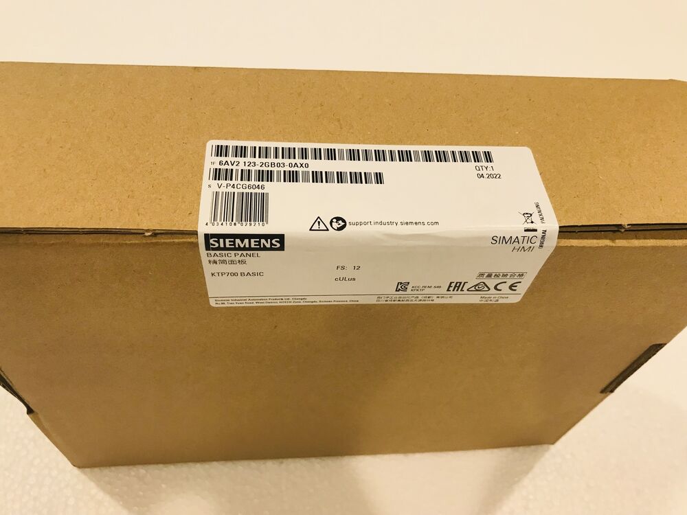New Sealed Siemens 6AV2123-2GB03-0AX0 6AV2 123-2GB03-0AX0 in stock Fast Shipping Fedex / DHL