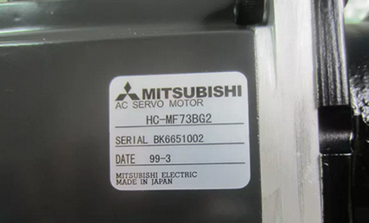 New in Box Mitsubishi HC-MF73BG2 Servo Motor  UPS / DHL / Fedex