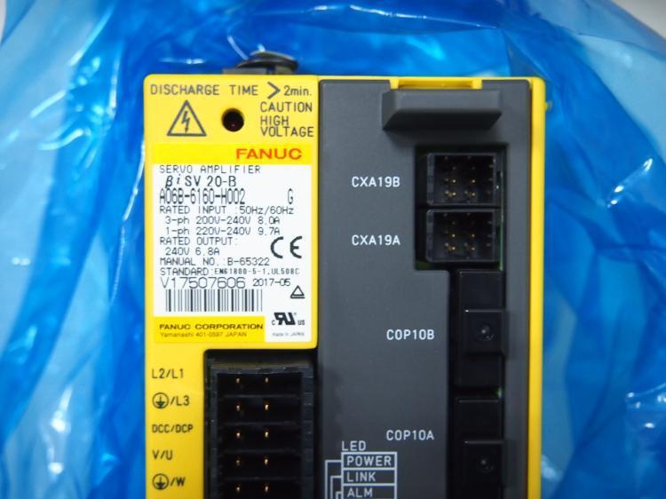 NEW ORIGINAL 1PC FANUC SERVO AMPLIFIER A06B-6160-H002 FREE EXPEDITED SHIPPINGDHL / UPS / FedEx