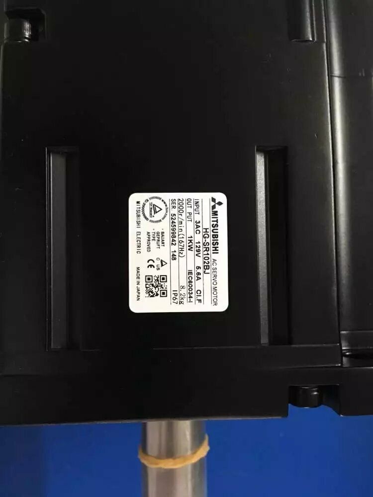 1PC NEW ORIGINAL MITSUBISHI AC SERVO MOTOR HG-SR102BJ FREE EXPEDITED SHIPPING DHL / UPS / FedEx