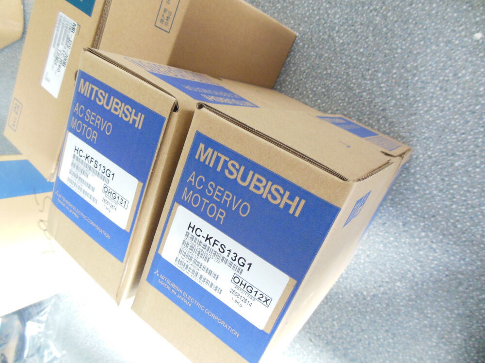 MITSUBISHI HC-KFS13G1 1/12 AC Servo Motor HCKFS13G1112 New Expedited Shipping DHL / UPS / FedEx