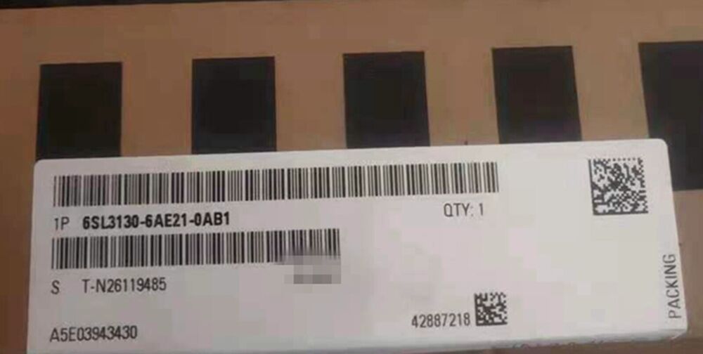 Siemens 6SL3130-6AE21-0AB1 SINAMICS S120 Smart Line Module 6SL3 130-6AE21-0AB1