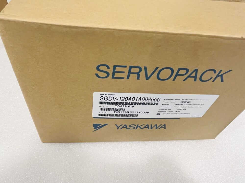 New Yaskawa ServoPack Drive SGDV-120A01008000 in stock with 12 Months Warranty UPS / Fedex / DHL
