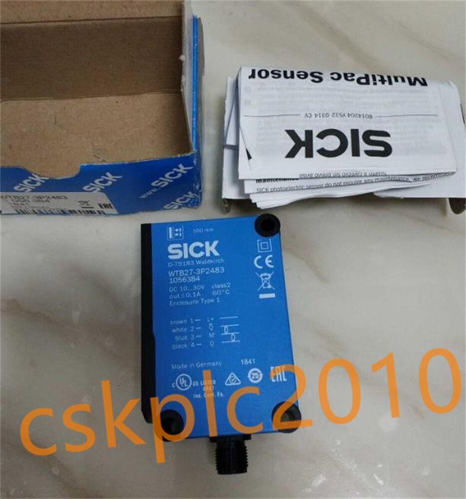 1 PCS NEW IN BOX SICK Photoelectric sensor WTB27-3P2483 1056384