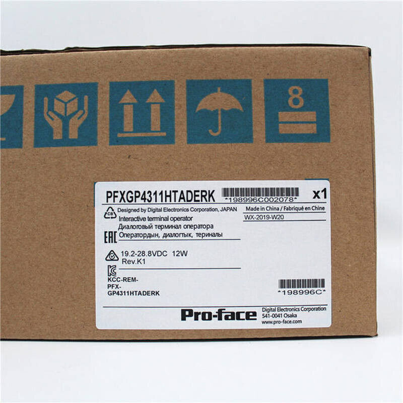 1PC New Pro-face PFXGP4311HTADERK HMI Touch Screen Expedited Shipping DHL / UPS / FedEx