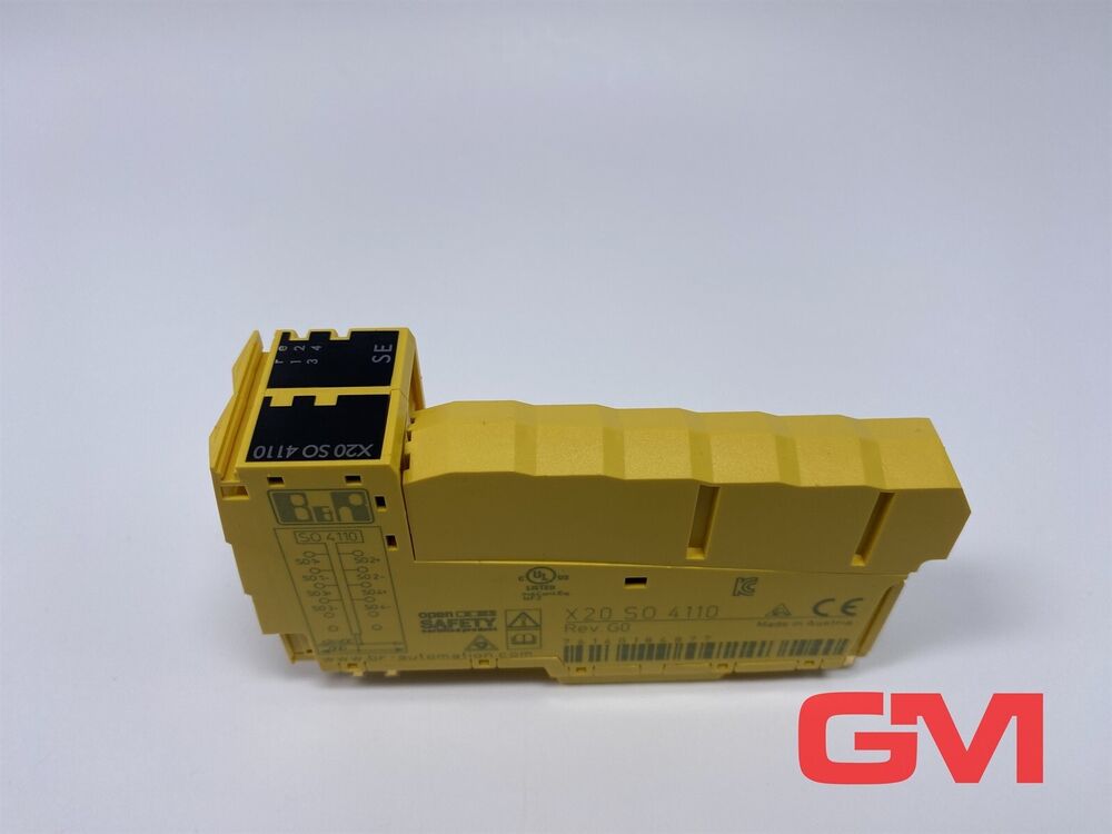 B&R Safe Output Module X20SO4110 Safety Digital Output SO4110 Revision G0