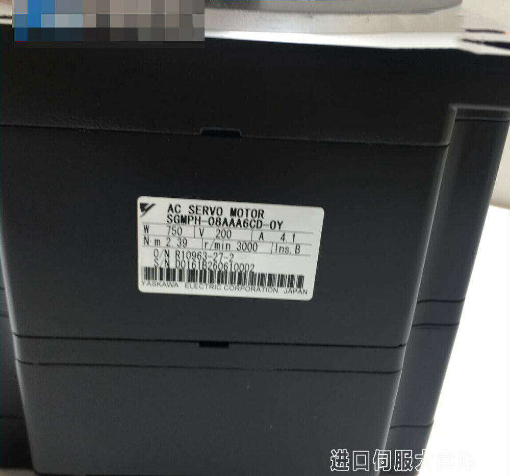 1PC New Yaskawa SGMPH-08AAA6CD-OY Servo Motor Expedited Shipping