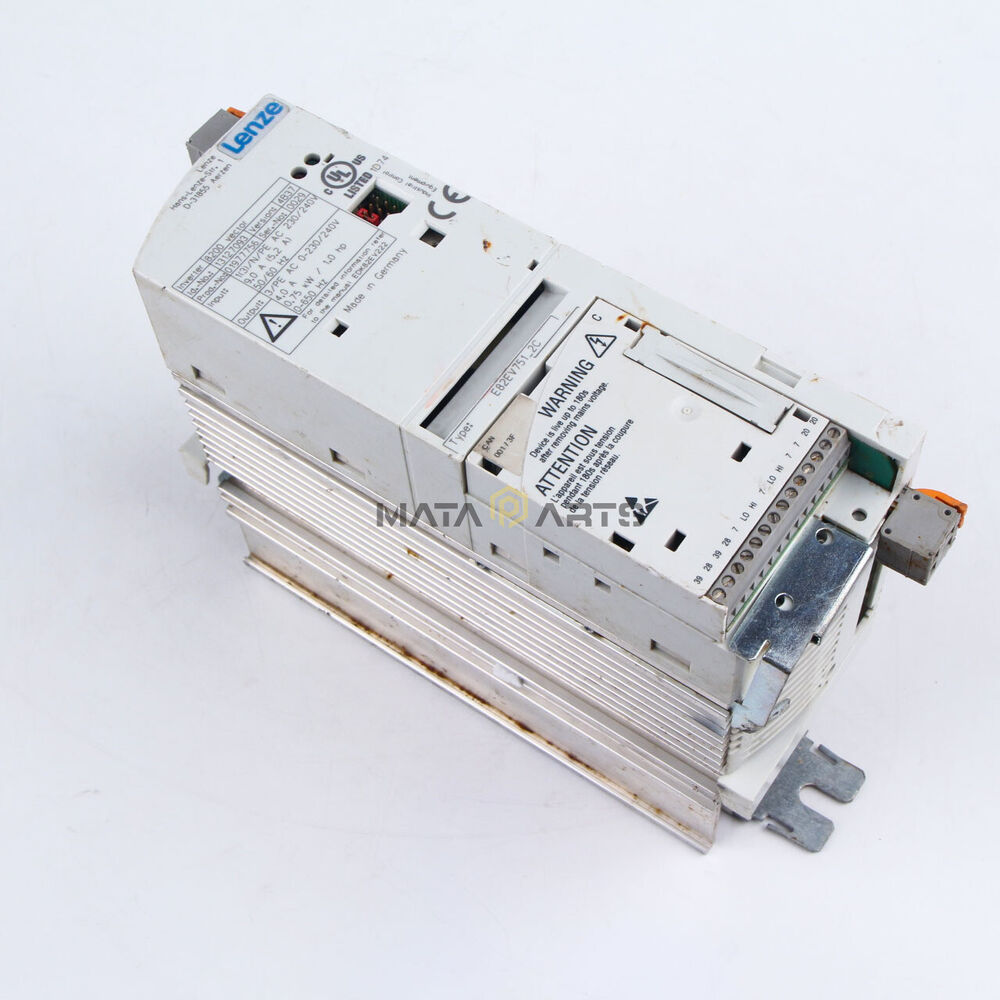 ONE Used Lenze E82EV751_2C Inverter E82EV751-2C