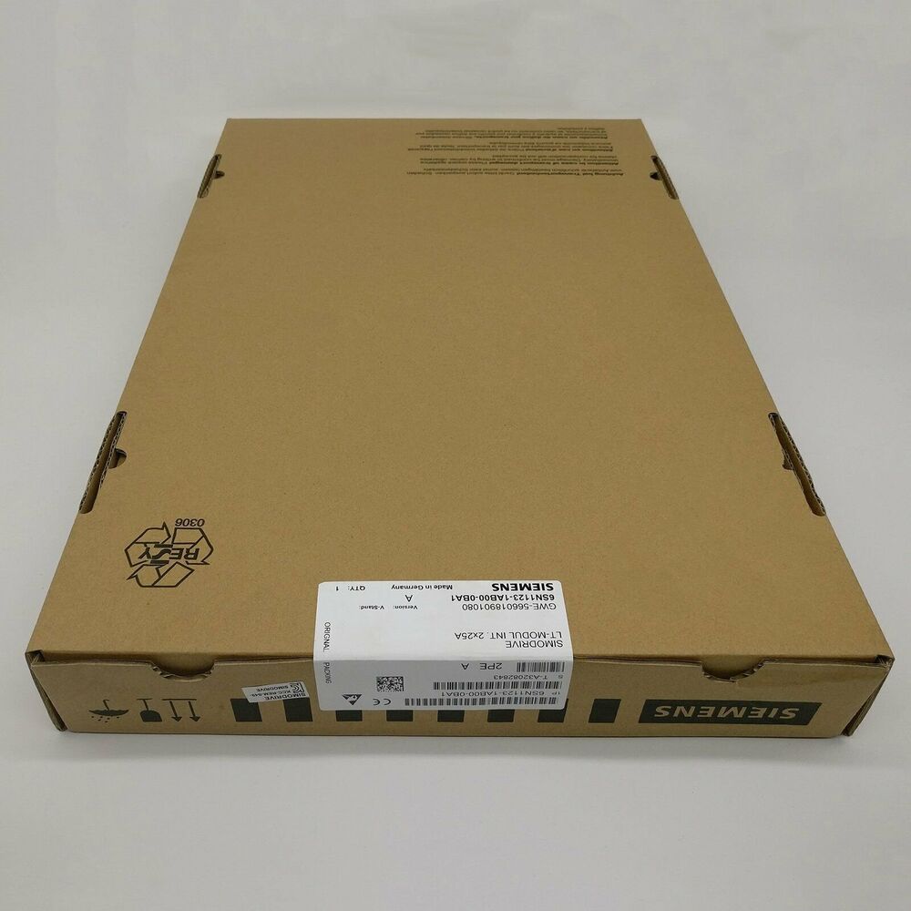 Siemens 6SN1123-1AB00-0BA1 Simodrive 6SN11231AB000BA16SN1 123-1AB00-0BA1