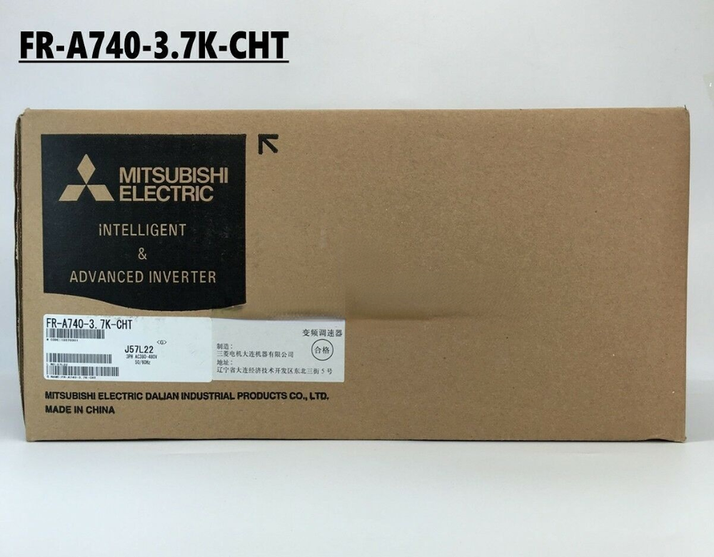 Mitsubishi Brand New FR-A740-3.7K-CHT 1pc Mitsubishi Frequency Converter UPS / DHL / FedEx