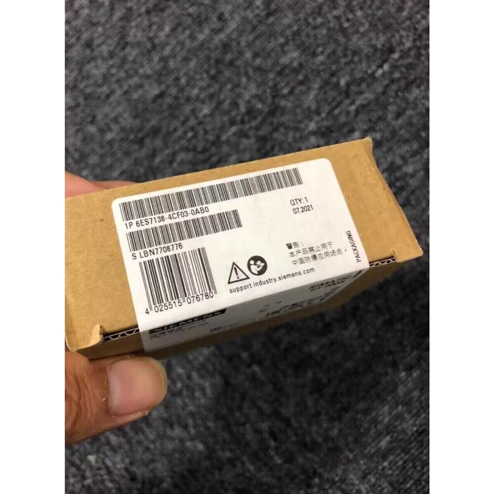 New Siemens 6ES7138-4CF03-0AB0 6ES7 138-4CF03-0AB0 Power Module PM-E for ET200S