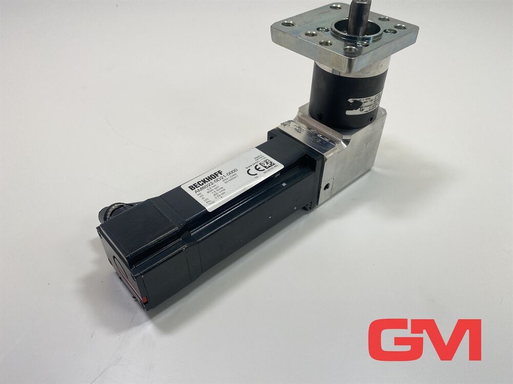 Beckhoff Servo Motor AM8022 0D21 0000 Motor+Transmission 100259164 Plug Holder