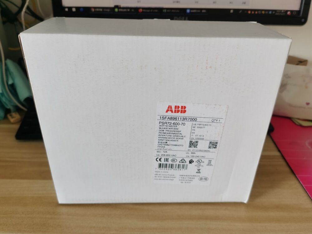 1PC New ABB PSR72-600-70 1SFA896113R7000 Soft Starter In Box Brand