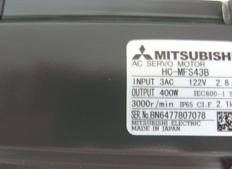 MITSUBISHI AC SERVO MOTOR HC-MFS43B NEW ORIGINAL FREE EXPEDITED SHIPPING UPS / DHL / Fedex