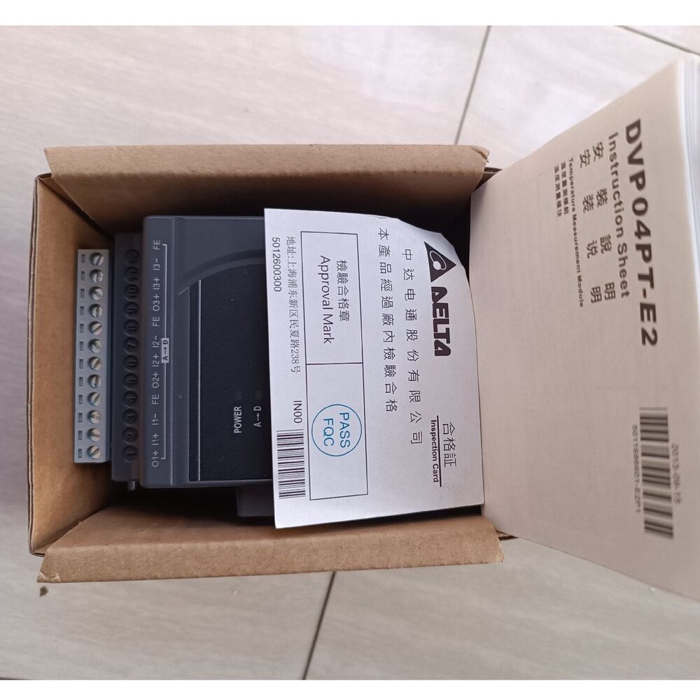 1PC New Delta DVP04PT-E2 PLC Module DVP04PTE2 In Box Free Shipping DHL / UPS / FedEx