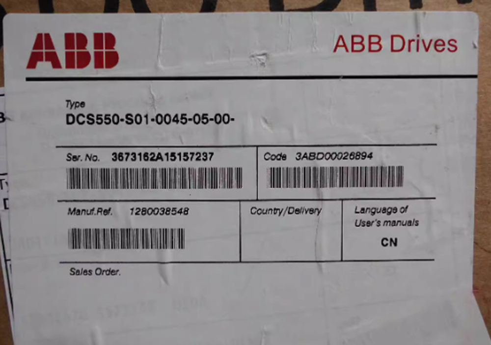 NEW ABB DCS550-S01-0045-05-00-00 DC Converter Module DHL / UPS / FedEx