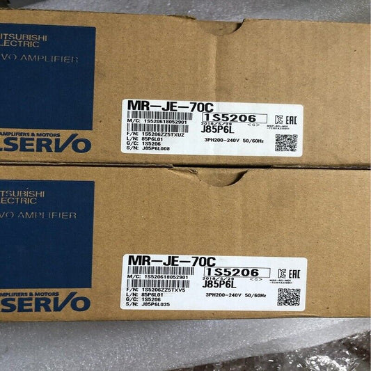 1PC New MITSUBISHI MR-JE-70C Servo Drive MR-JE-70C MRJE70C In Box UPS / DHL / Fedex