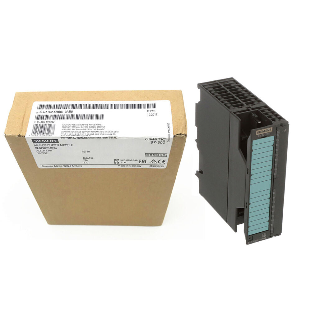 Siemens 6ES7 332-5HB01-0AB0 / 6ES7332-5HB01-0AB0 New in Box NIB Free Ship DHL / UPS / FedEx