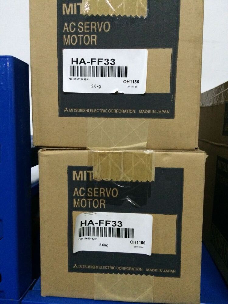 MITSUBISHI AC SERVO MOTOR HA-FE33 HAFE33 NEW ORIGINAL FREE EXPEDITED SHIPPING DHL / UPS / FedEx
