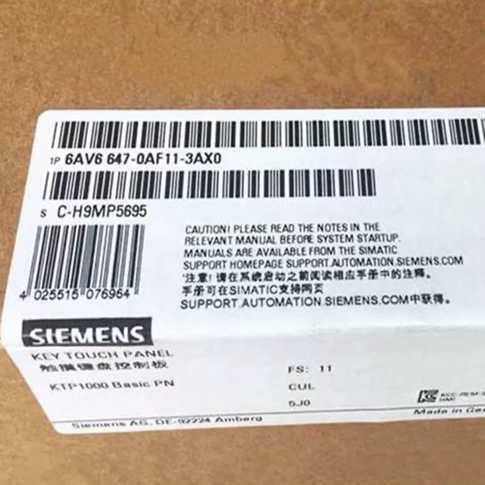 Siemens 6AV6 647-0AF11-3AX0 6AV6647-0AF11-3AX0 HMI New In Box Fast Delivery UPS / DHL / Fedex