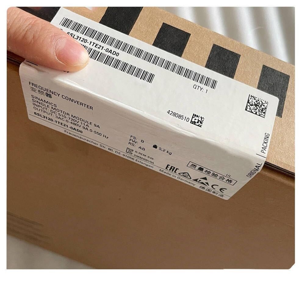 New SIEMENS 6SL3120-1TE21-0AD0 6SL31201TE230AC0 (12 Months Warranty) U