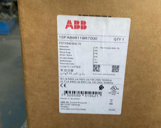 New PSTX840-600-70 Soft starter 840 A 208 ... 600 V AC