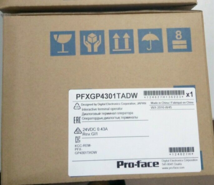 1PC New In Box Pro-face PFXGP4301TADW Touch Screen Expedited Shipping DHL / UPS / FedEx