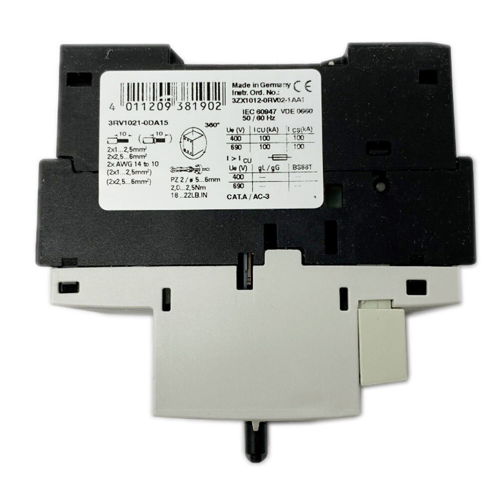 1PCS NEW SIEMENS 3RV1021-0DA15 Circuit breaker DHL / UPS / FedEx