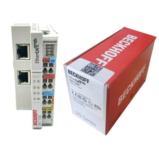 New In Box BECKHOFF EK1100 Ether CAT Terminals DHL / UPS / FedEx